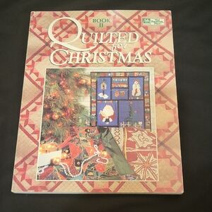 Quilted for Christmas Book II Vintage 1995